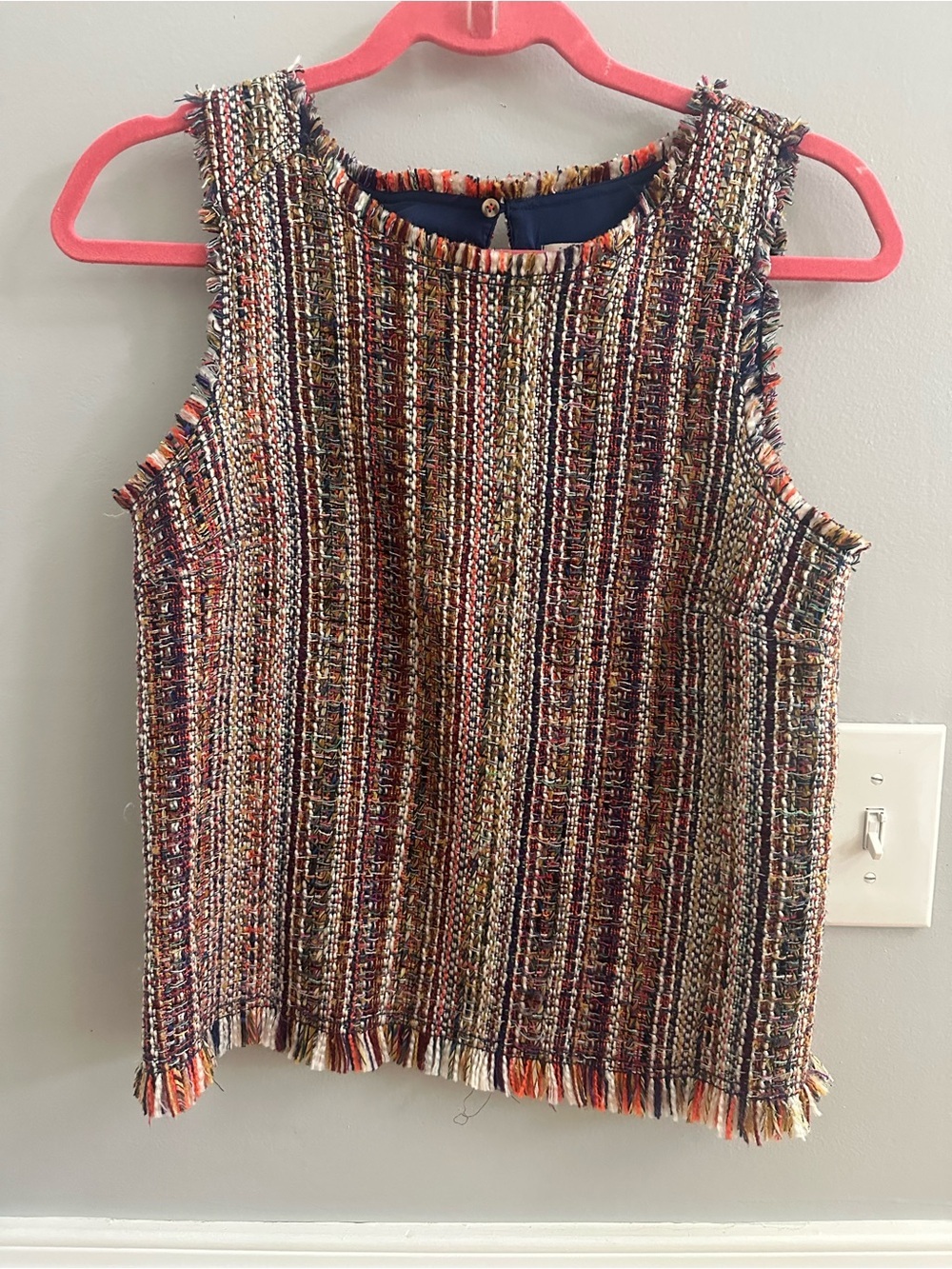 Anthropologie Maeve  Marion tweed top